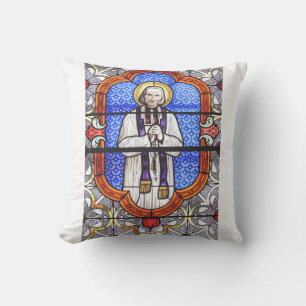 Saint Jean Vianney Premium Soul Guide Art Print Cushion