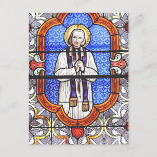 Saint Jean Vianney Premium Soul Guide Art Print Holiday Postcard