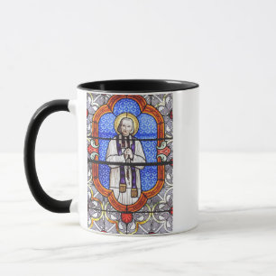 Saint Jean Vianney Premium Soul Guide Art Print Mug