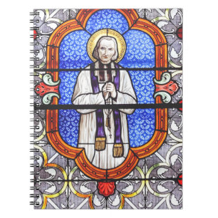 Saint Jean Vianney Premium Soul Guide Art Print Notebook