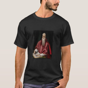 Saint Jerome As Scholar By El Greco Painting T-Shirt