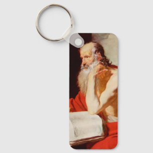 Saint Jerome Father of Biblical Scholarship Key Ring