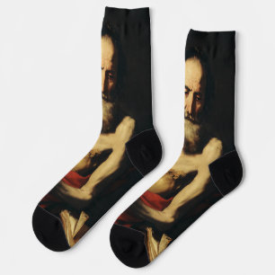 Saint Jerome Father of Biblical Scholarship Socks
