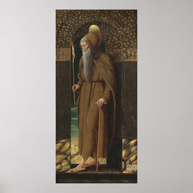 Saint Jerome - Francesco Benaglio Fine Art Poster (Front)