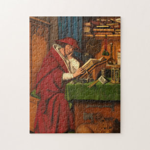 Saint Jerome in His Study, 1435 by Jan van Eyck Jigsaw Puzzle