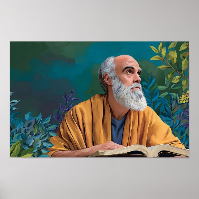 Saint Jerome: The Scholar of Scripture Poster (Front)