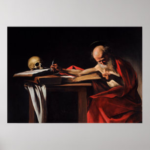 Saint Jerome Writing Poster