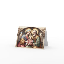 Saint Joachim and Anne-Orthodox Infertility  Card