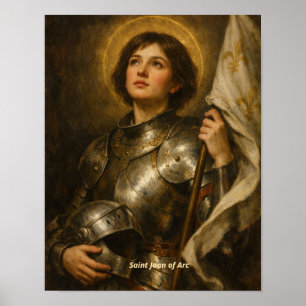 Saint Joan of Arc Art Print - Hero of France