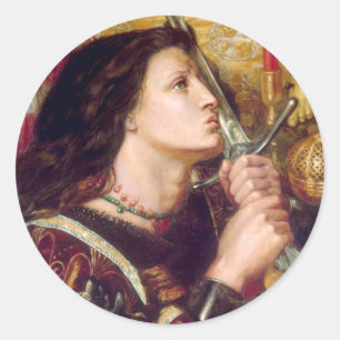 Saint Joan of Arc Classic Round Sticker