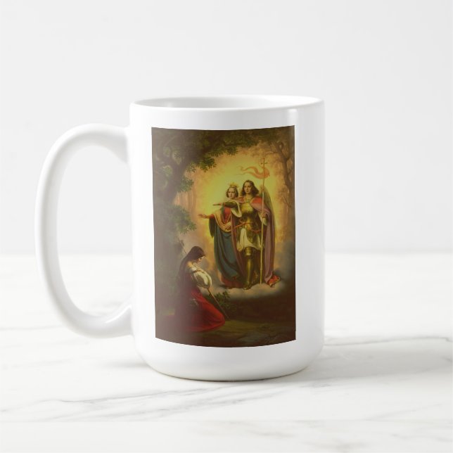 Saint Joan of Arc Coffee Mug (Left)