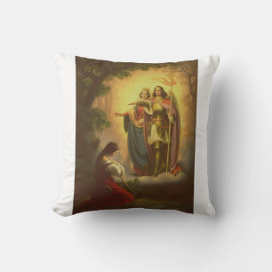 Saint Joan of Arc Defender of France Cushion