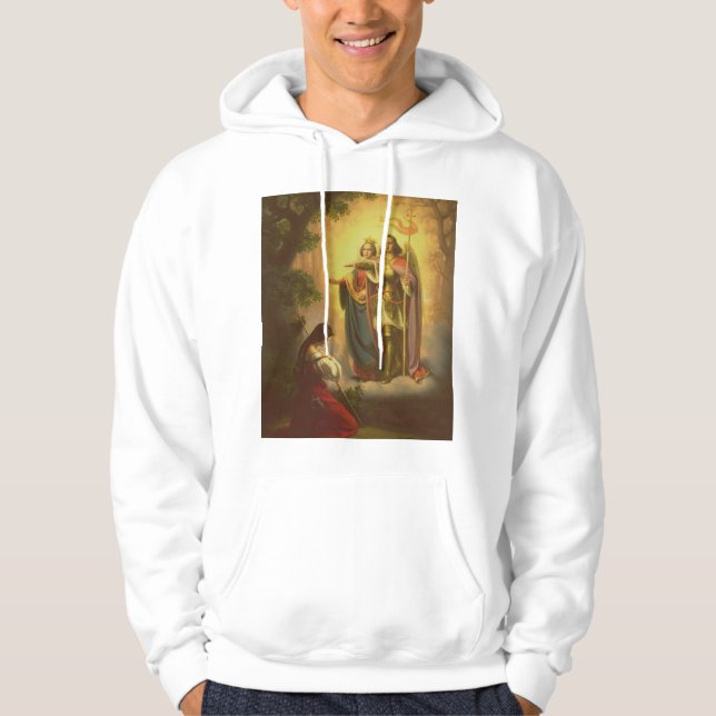 Saint Joan of Arc Defender of France Hoodie (Front)