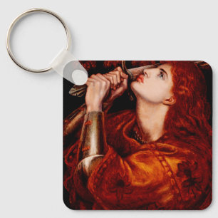 Saint Joan of Arc Defender of France Key Ring