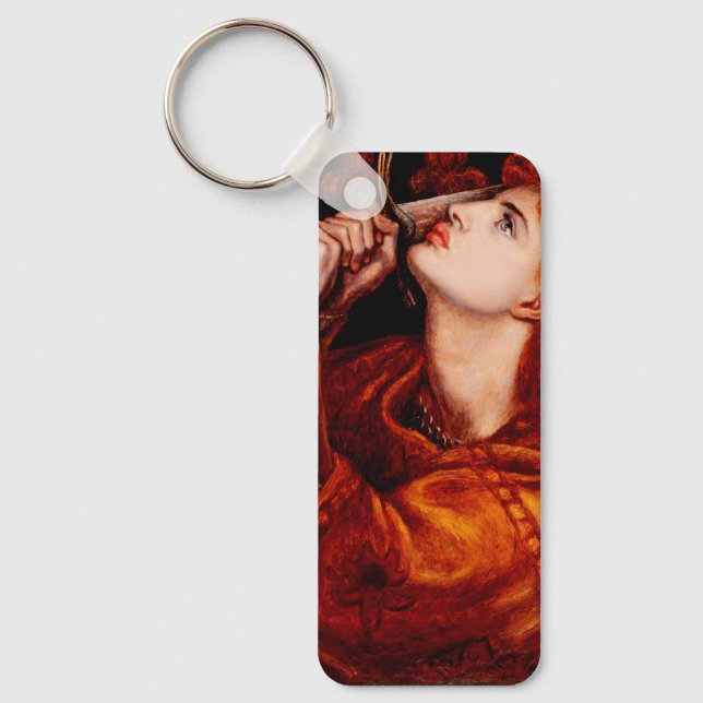 Saint Joan of Arc Defender of France Key Ring (Front)