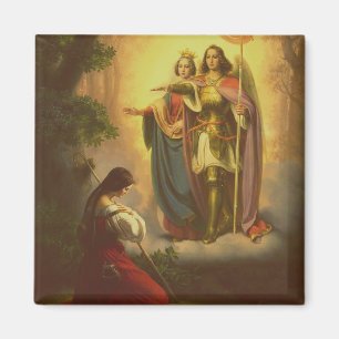 Saint Joan of Arc Defender of France Magnet