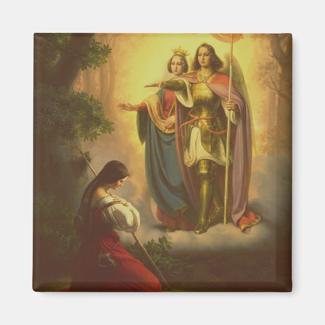 Saint Joan of Arc Defender of France Magnet (Front)