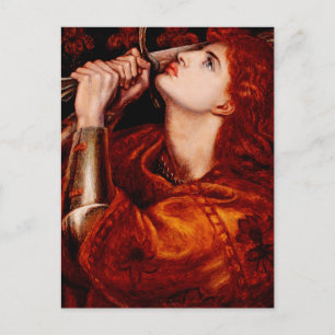 Saint Joan of Arc Defender of France Postcard