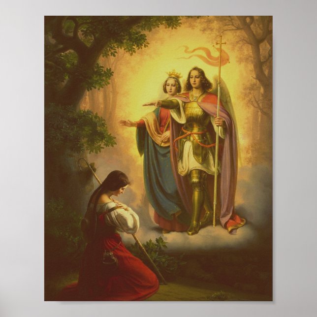 Saint Joan of Arc Defender of France Poster (Front)