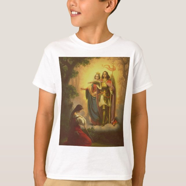 Saint Joan of Arc Defender of France T-Shirt (Front)