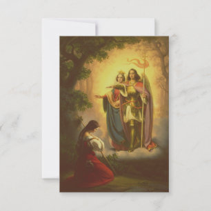 Saint Joan of Arc Defender of France Thank You Card