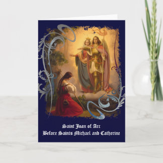Saint Joan of Arc Greeting Card (blank)
