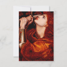 Saint Joan of Arc Holy Card
