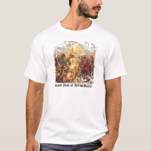 Saint Joan of Arc in Battle Men's Light T-Shirt