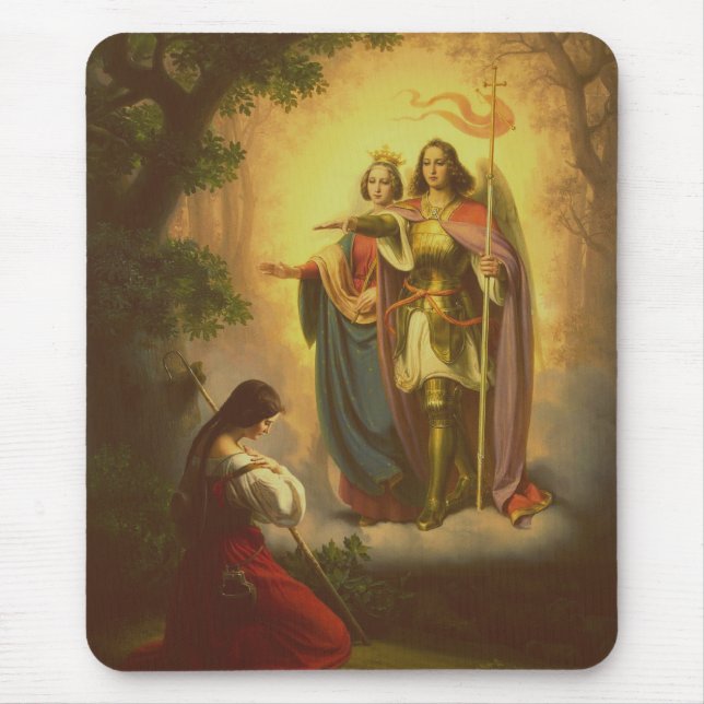 Saint Joan of Arc Mouse Mat (Front)