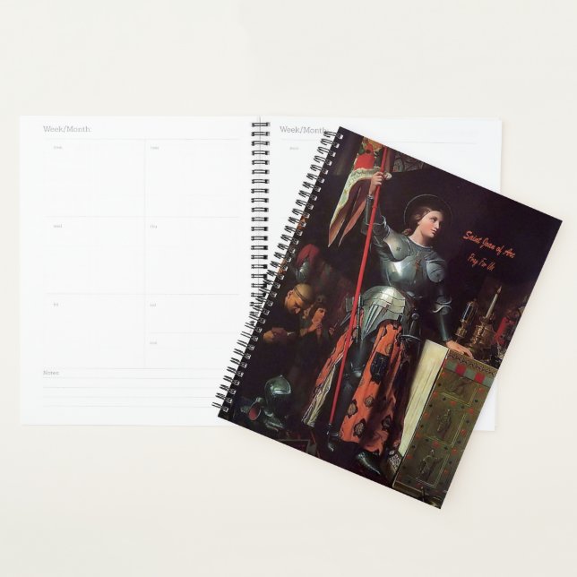 Saint Joan of Arc Planner (Display)