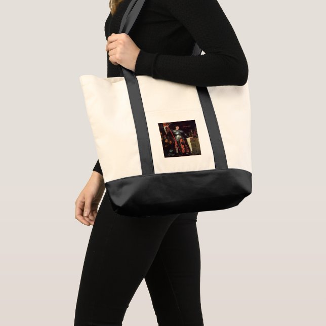 Saint Joan of Arc Tote Bag (Front (Product))