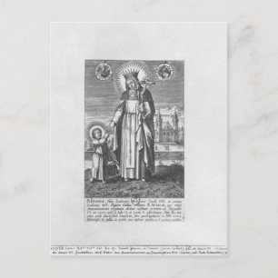 Saint Joan of France and Valois Postcard