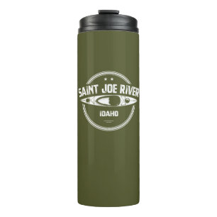 Saint Joe River Idaho Kayaking Thermal Tumbler