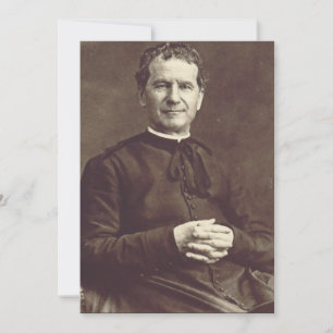 Saint John Bosco Father and Teacher of Youth Invitation