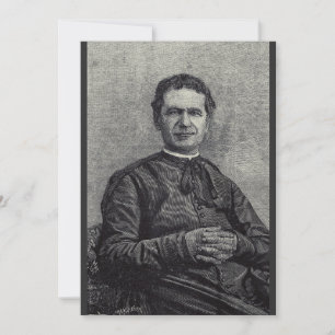 Saint John Bosco Father and Teacher of Youth Invitation