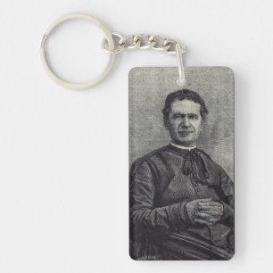 Saint John Bosco Father and Teacher of Youth Key Ring