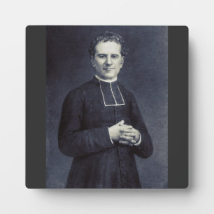 Saint John Bosco Father and Teacher of Youth Plaque
