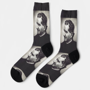 Saint John Bosco Father and Teacher of Youth Socks