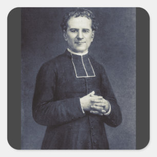 Saint John Bosco Father and Teacher of Youth Square Sticker