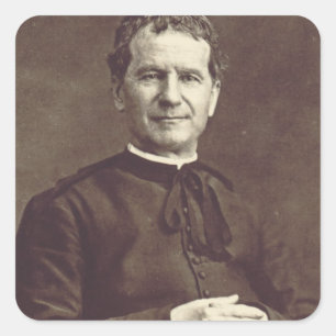 Saint John Bosco Father and Teacher of Youth Square Sticker
