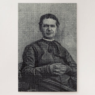 Saint John Bosco Patron of Youth Catholic Art Jigsaw Puzzle