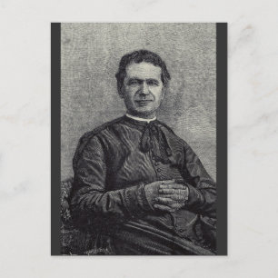 Saint John Bosco Patron of Youth Catholic Art Postcard