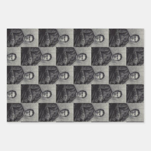 Saint John Bosco Patron of Youth Catholic Art Wrapping Paper Sheet