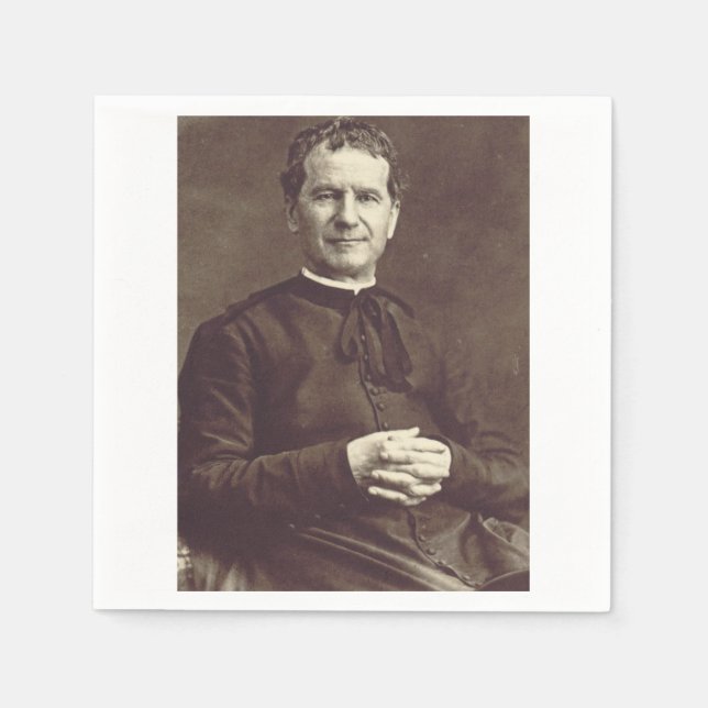 Saint John Bosco Priest and confessor   Napkin (Front)
