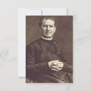 Saint John Bosco Teacher of Charity Holy Card