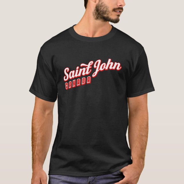 Saint John Canada T-Shirt (Front)