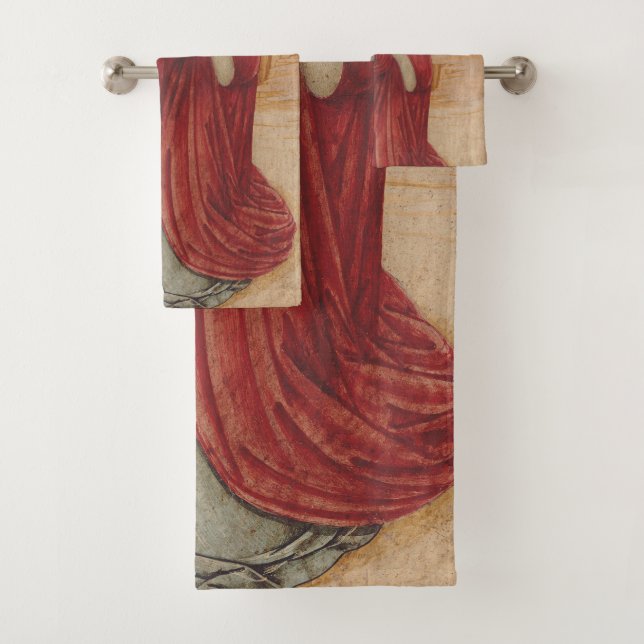 Saint John Cassian Church Father Bath Towel Set (Insitu)