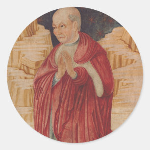 Saint John Cassian Church Father Classic Round Sticker