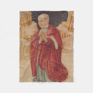 Saint John Cassian Church Father Fleece Blanket