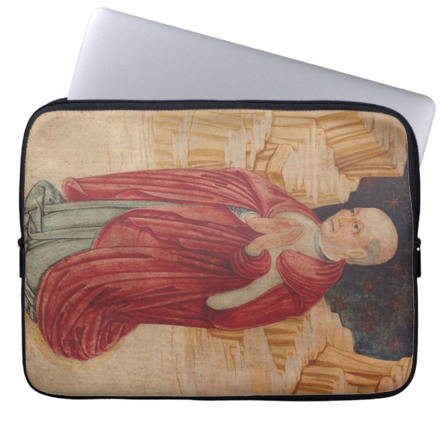 Saint John Cassian Church Father Laptop Sleeve (Front)